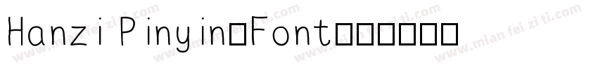 Hanzi Pinyin-Font字体转换